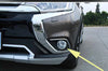 Mitsubishi Outlander Chrome Front Fog Light Cover Trim (2016-2020)