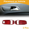 Jeep Wrangler Gladiator JT 2 x 2020-2023 Interior Door Handle Bowl Cover Trim
