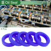 Universal 5 Pcs Oil Seal / 32x45x10mm / Rotary Shaft Seal TPU