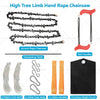 AU 1.2M High Reach Outdoor Tree Limb Hand Rope Chain Saw Blades