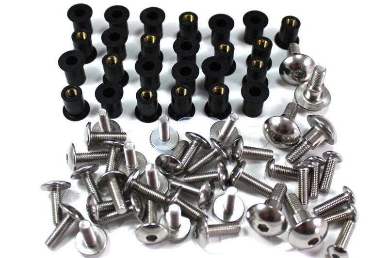 Yamaha TZR 125 R Stainless Steel Fairing & Screen Bolts (1993–1993)
