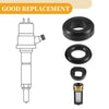 Toyota 6 x Fuel Injector O Rings (NBR Rubber, Black)