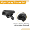 Fiat Scudo (2007-2025) 1 Pcs Fluid Hose Windshield Washer Nozzle Kit