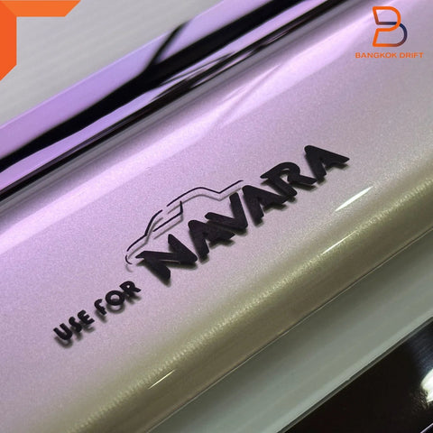 Nissan NP300 Navara D23 Silver Visor Wind Deflector (2015-2020)