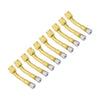 Car Tire Valve Stem Gold 10 x Tyre Valve Extensions 135 Degree