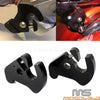 Motorcycle Universal Black Detachable Sissy Bar Luggage Rack