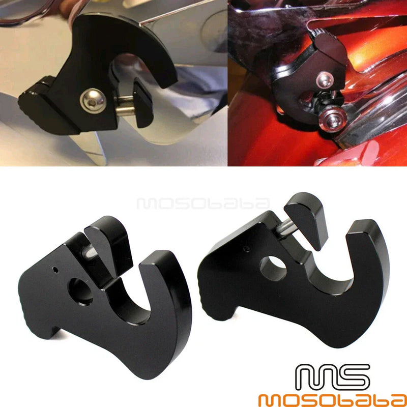 Motorcycle Universal Black Detachable Sissy Bar Luggage Rack