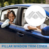 Toyota Avalon 6 Pcs Chrome Silver Door Pillar Trim (2019-2023)