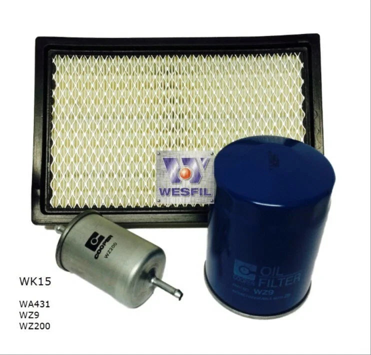 Ford Falcon Wesfil filter service kit EA 3.9L 3.2L V6 (1988–1992)