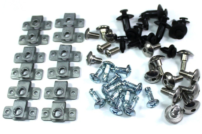 Honda VFR750 Dzus Fasteners & Bolts, Stainless Steel (1990–1993)