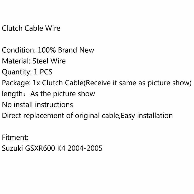 Suzuki GSXR600 Clutch Cable (2004-2005)