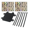 Surron Light Bee Front Number Plate Set with Stickers (2018-2023)