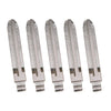 Toyota Car 5pc Metal Flip Key Blank Replacement