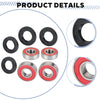 Polaris Outlaw 525 IRS / Outlaw 525 S Front Wheel Bearings 2 x (2007–2011)