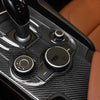 Alfa Romeo Giulia 2017-2019 100% Carbon Fiber Console Gear Shift Panel Trim