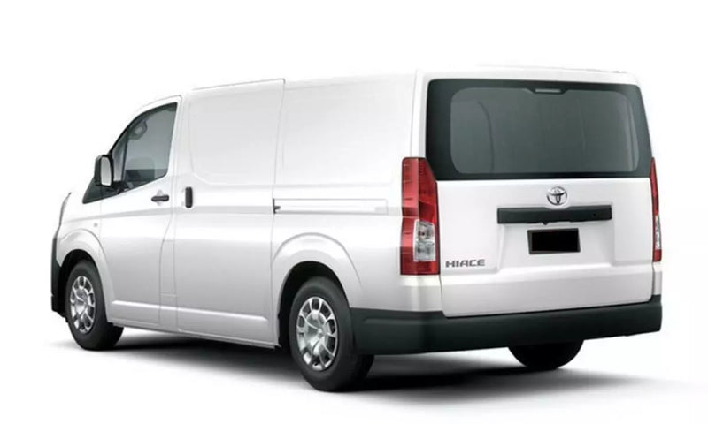 Toyota Hiace Commuter Black Headlight Cover Trim (2019-2020)