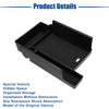 Nissan Pathfinder 4 x Black Front Center Console Organizer Tray (2013-2023)