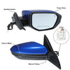 Honda Civic 3 Pin Right Side Door Mirror Assembly Blue (2016-2021)