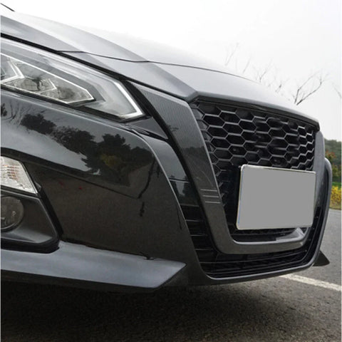 Nissan Altima Carbon Look Front Grille Frame Cover Trim (2019-2022)