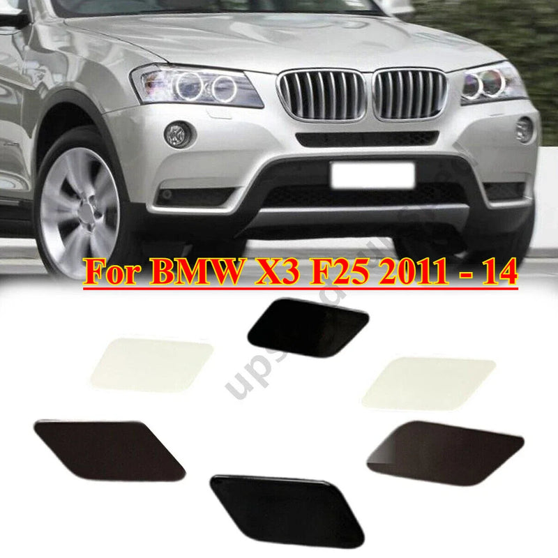 BMW X3 Front Bumper Headlight Washer Cover Cap (2011–2014)
