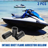 Kawasaki 3 x Intake Duct Flame Arrestor Bellow Pipe