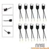 Harley Sportster XL 10Pcs Handlebar Brake Light Switch Mounts (2014-2023)