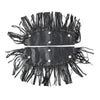 Honda, Yamaha, Harley Front Rider Floorboard Fringe Covers