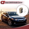 Acura ZDX Black Beige Faux Leather 1 Pc Gear Shift Knob Cover (2010 - 2012)