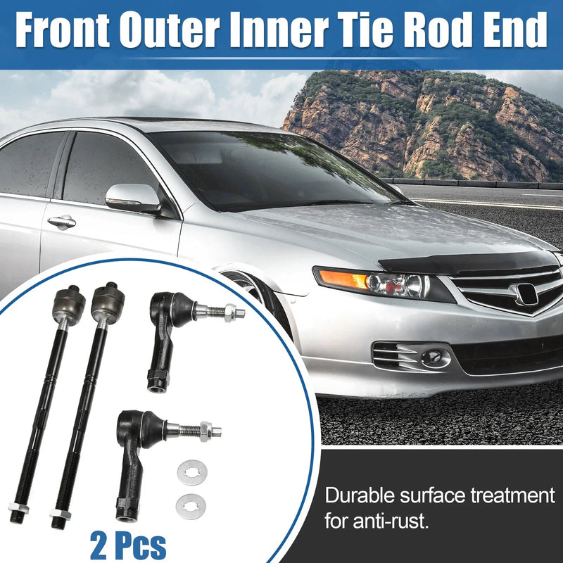 Ford Lincoln 4 Pcs Tie Rod End Links