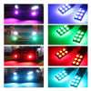 Car H3 5050 RGB 12SMD LED Multi Color Headlight Fog Lights