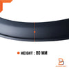 Nissan Navara Ute 3" Matte Black Fender Flare Wheel Arch (2021-2024)