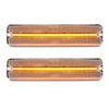 Jeep Wrangler YJ Front Bumper Fender Side Marker Lights (1987-1995)