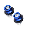 HONDA CBR - 8MM Thread - Blue 2 x Motorcycle Swingarm Spools