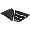 Toyota Camry Carbon Fiber Rear Side Window Louvers