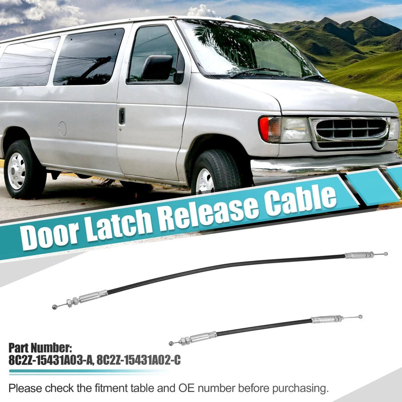 Ford E150 E250 Rear Right Door Latch Release Cable (2008-2014)