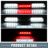 Ford High Mount Stop Light (Chrome Tone Housing, Clear Lens)