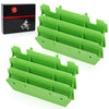Kawasaki KX125 / KX250 1994-2005 Radiator Guards Green