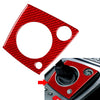 Alfa Romeo 159 Brera Spider Carbon Fiber Red Gear Shift Panel Cover Trim
