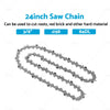 Husqvarna 24" Carbide Chainsaw Bar Chain 3/8 .058 84DL