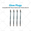 Nissan Navara D22 D40 YD25D R51 X-Trail 4pcs Glow Plugs (2005-On)