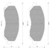 Jeep Compass 4x4 Front Disc Brake Pad Set (2007-2017)