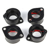 Kawasaki KZ1000K KZ1000M 4x Carburetor Intake Manifold Boots (1981-1982)