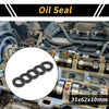 Oil Seal NBR Rubber 5 x 35x62x10mm Black