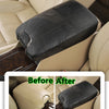 Honda Accord Carbon Fiber Center Console Armrest Box Panel Cover (2008–2013)