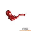 Harley Softail Sport Glide Red Clutch & Brake Lever Handlebar Assembly (2018-2023)