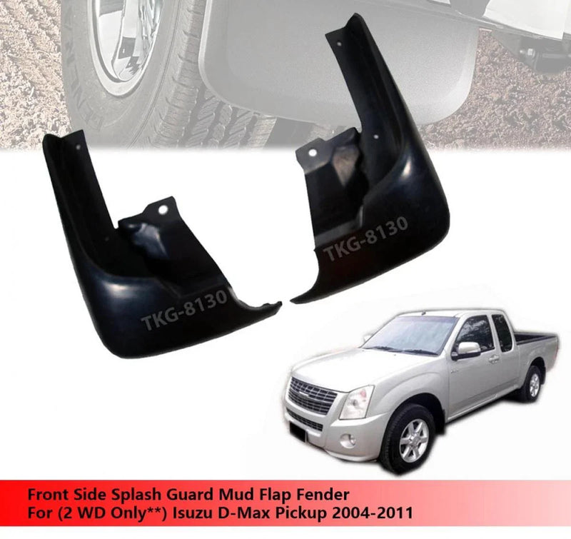 Isuzu D-Max (2WD) 2003-2011 Mud Flap (2 x Front Side Splash Guards)