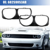 Dodge Challenger 1 Pair Front Headlight Lamp Bezel Trim (2015-2023)