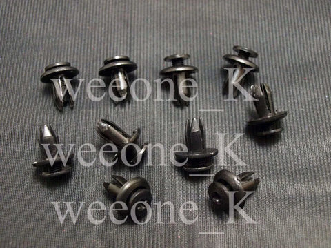 Toyota & Mazda 10 x Screw Type Retainer Clips