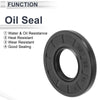Make Model Oil Seal 28x60x7mm Rotary Shaft Seal Nitrile Rubber 5 Pcs