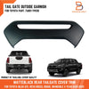 Toyota Hilux Ute Black Tailgate Garnish Cover Trim (2020-2025)